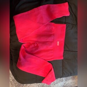 Women's Red Leggings